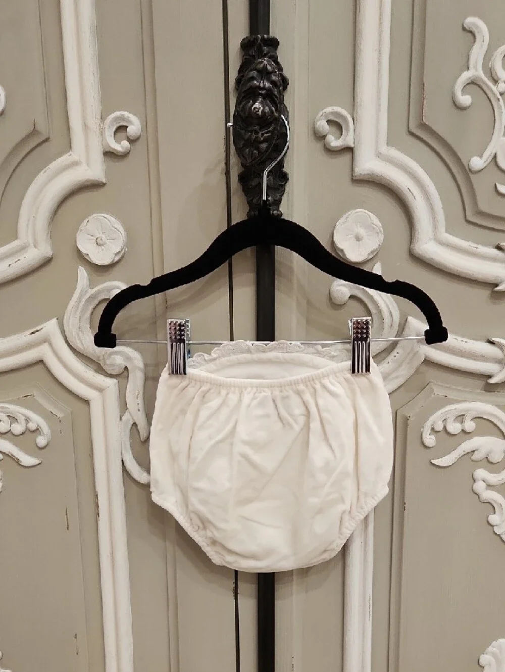 Pili Carrera Classic Cream Baby Bloomers Size 18 Months